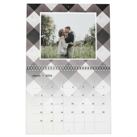 バッファローの新婚結婚者の写真 カレンダー (3月 2026)