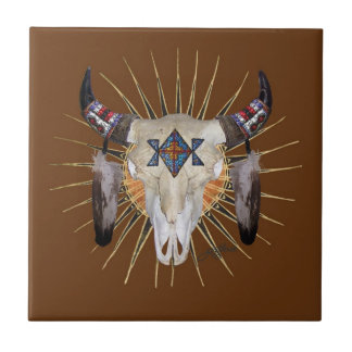 バッファローの星のタイル タイル