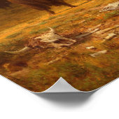 バッファローの最後 – アルバート・ビエルシュタットファインアートポスター ポスター (角)