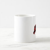 バッファローの格子縞くまのマグ コーヒーマグカップ (中央)