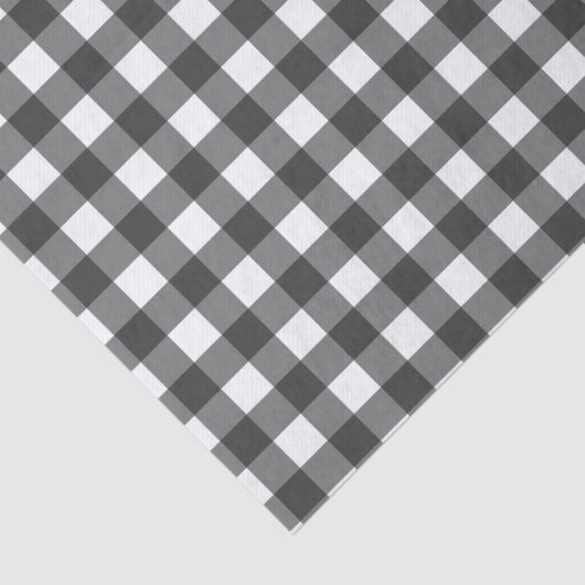 バッファローの格子縞の点検のティッシュペーパー-より小さいパターン 薄葉紙 (詳細)