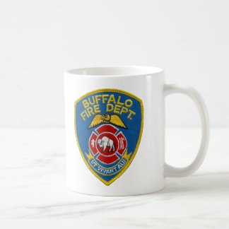 バッファローの火のマグ コーヒーマグカップ