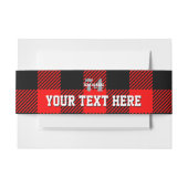 バッファローの点検のすばらしい北のゲームの友達 招待状ベリーバンド (正面例)