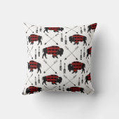 バッファローの矢 クッション (裏面)