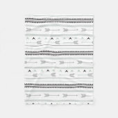 バッファローの矢 フリースブランケット (正面)