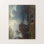 バッファローの道: 切迫した嵐 ジグソーパズル (縦)