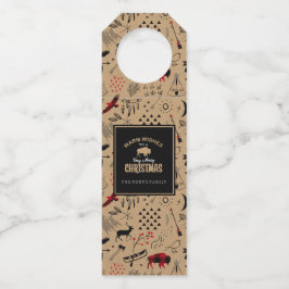 バッファローアドベンチャー暖かいウィッシュクラフトレッドID599 ボトルネックタグ