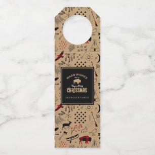 バッファローアドベンチャー暖かいウィッシュクラフトレッドID599 ボトルネックタグ