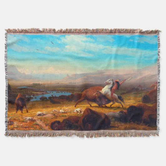 バッファローアルバート・ビエルシュタットの最後1888 スローブランケット (正面)