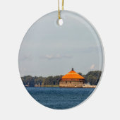 バッファローインテーククリブライトハウス セラミックオーナメント (左)