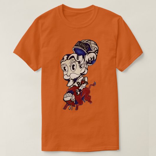 バッファローオウム Tシャツ (デザイン正面)