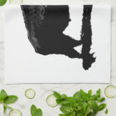 バッファローキッチンタオル キッチンタオル (折り畳み)