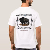 バッファロークリマプルーフ®ジップジャケット Tシャツ (裏面)