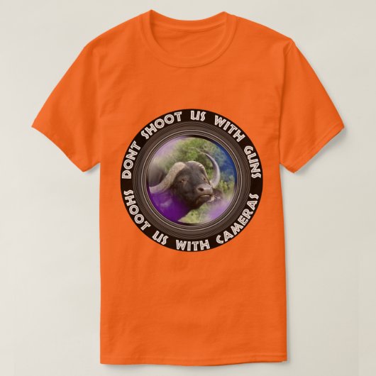 バッファローグラスを撃つな Tシャツ (デザイン正面)