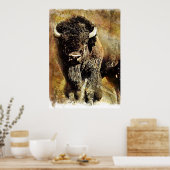 バッファローグランジポスター ポスター (キッチン)