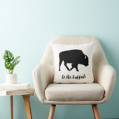 バッファローシルエットになる クッション (椅子)