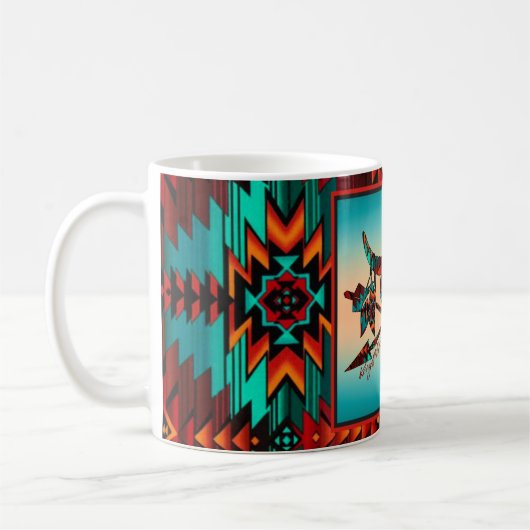 バッファロースカルとアローズコーヒーマグ コーヒーマグカップ (左)