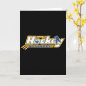 バッファローセイバーズの公式ライセンス 黒 ホッケー カード (黄色い花)