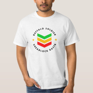 バッファローソルジャードレッドロックラスタレゲエ Tシャツ