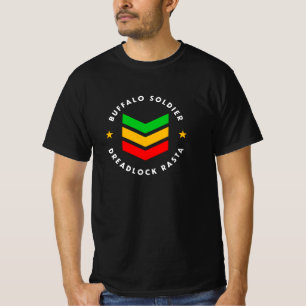バッファローソルジャードレッドロックラスタレゲエ Tシャツ