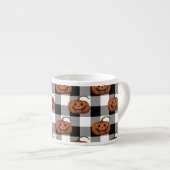 バッファローチェックのジャックOランタン，ハロウィーン エスプレッソカップ (正面右)