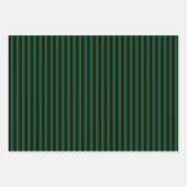 バッファローチェックのペットの写真クリスマス ラッピングペーパーシート (正面3)