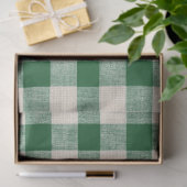 バッファローチェックニュートラル&グリーンデクページ紙 薄葉紙 (ギフト)