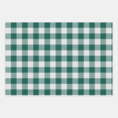 バッファローチェックパターン装飾用クッション ラッピングペーパーシート (正面)