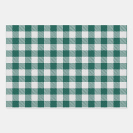 バッファローチェックパターン装飾用クッション ラッピングペーパーシート