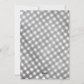 バッファローチェックプレイド3フォトコラージュ喜び家族 シーズンカード (裏面)