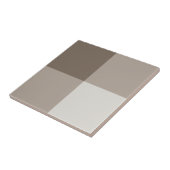 バッファローチェックベージュクリームアイボリーギンガム タイル (側面)