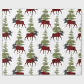 バッファローチェックムース ラッピングペーパー (フラット)