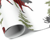 バッファローチェックムース ラッピングペーパー (ロールコーナー)