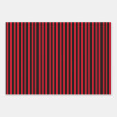 バッファローチェック写真クリスマス ラッピングペーパーシート (正面3)