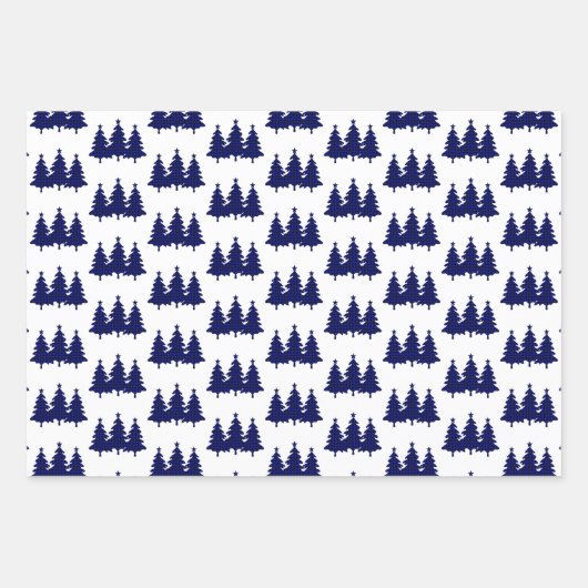 バッファローチェック写真クリスマス ラッピングペーパーシート (正面3)