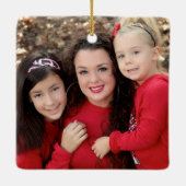 バッファローチェック写真 セラミックオーナメント (裏面)