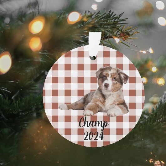 バッファローチェック切断可能オーナメント オーナメント