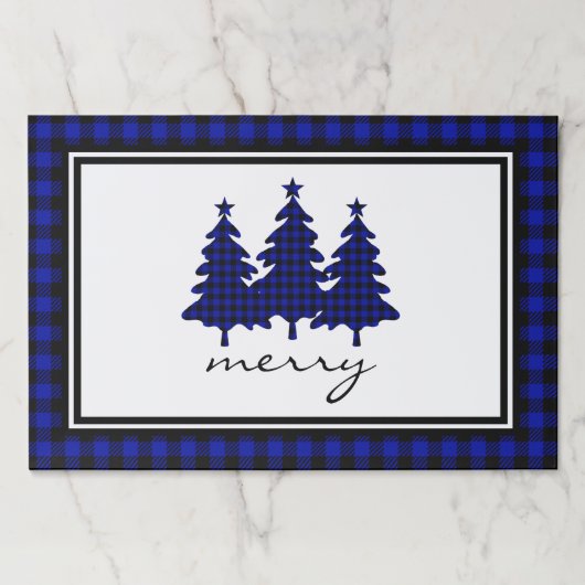 バッファローチェック松 ペーパーパッド (正面)