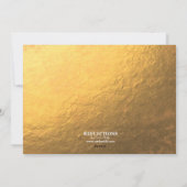 バッファローチェック水色ホリークリスマスフォト シーズンカード (裏面)