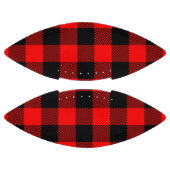 バッファローチェック赤と黒のランバージャックプレイドデコール アメリカンフットボール (パネル)
