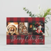 バッファローチェック3写真メリークリスマス (スタンド正面)