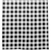 バッファローチェック シャワーカーテン (正面)