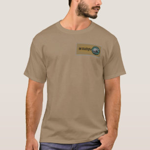 バッファローチェック ベア ウィルドライフ Tシャツ