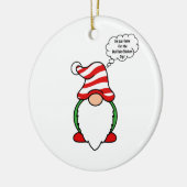 バッファローチキンディップ格言 セラミックオーナメント (左)