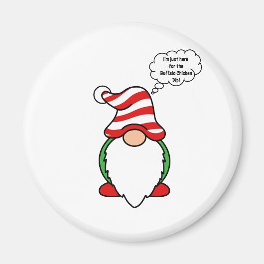 バッファローチキンディップ格言 マグネット (正面)