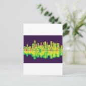 バッファローニューヨークスカイライン インビテーションポストカード (スタンド正面)