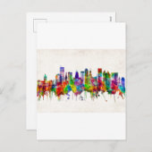 バッファローニューヨークスカイライン シーズンポストカード (正面/裏面)