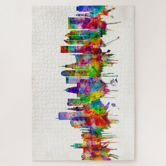 バッファローニューヨークスカイライン ジグソーパズル (縦)