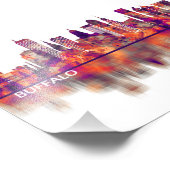 バッファローニューヨークスカイライン フォトプリント            (角)