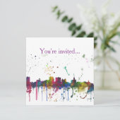 バッファローニューヨークスカイライン-招待状 招待状 (スタンド正面)